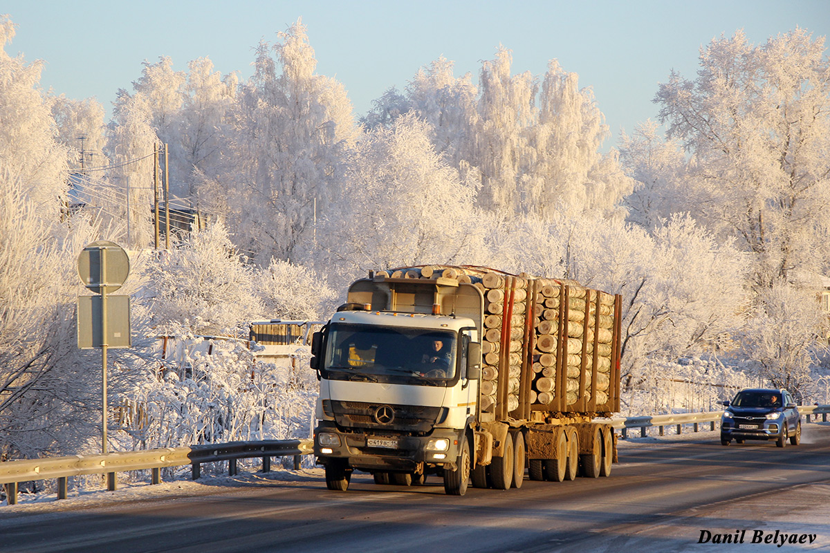 Коми, № О 419 ВС 11 — Mercedes-Benz Actros '09 3346 [Z9M]