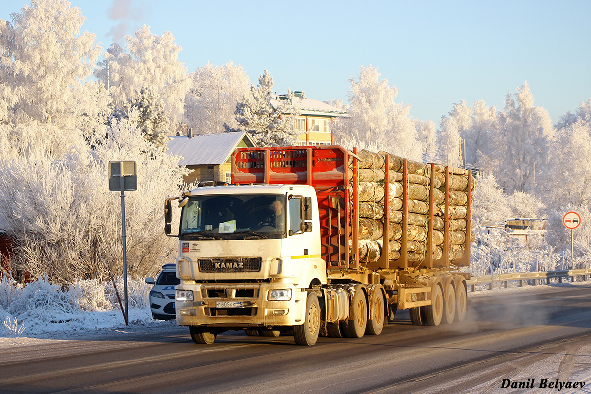 Коми, № Р 605 КК 11 — КамАЗ-65806-T5(68)