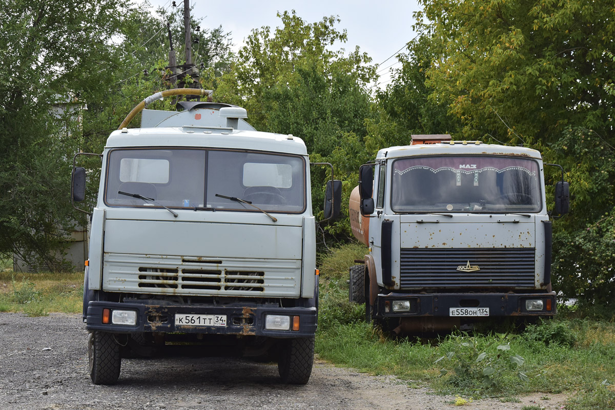 Волгоградская область, № Е 558 ОН 134 — МАЗ-533702