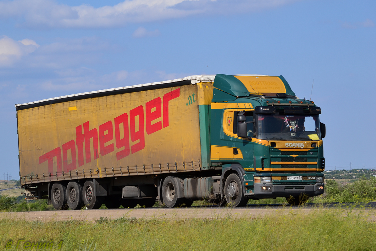 Белгородская область, № К 753 ТЕ 31 — Scania ('1996) R124L