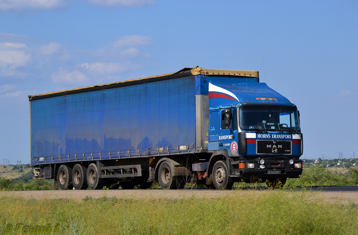Кировская область, № М 825 МР 43 — MAN F90 17.xxx (общая)