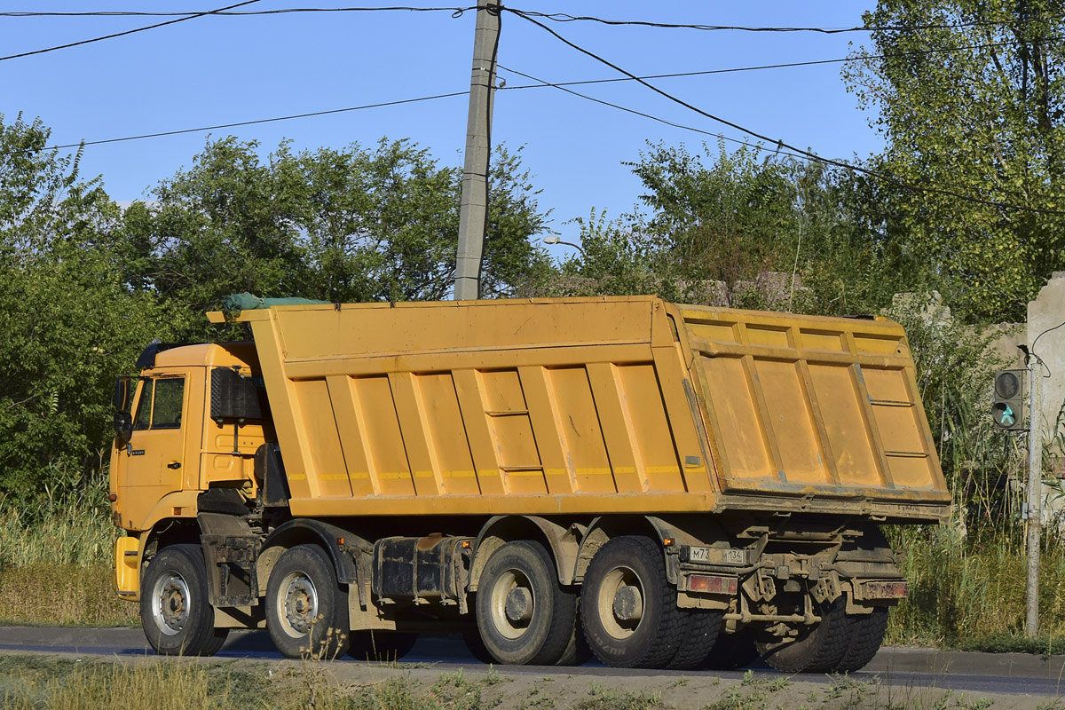 Волгоградская область, № М 73** * М 134 — КамАЗ-65201 (общая модель); Волгоградская область — Автомобили с нечитаемыми на фото номерами