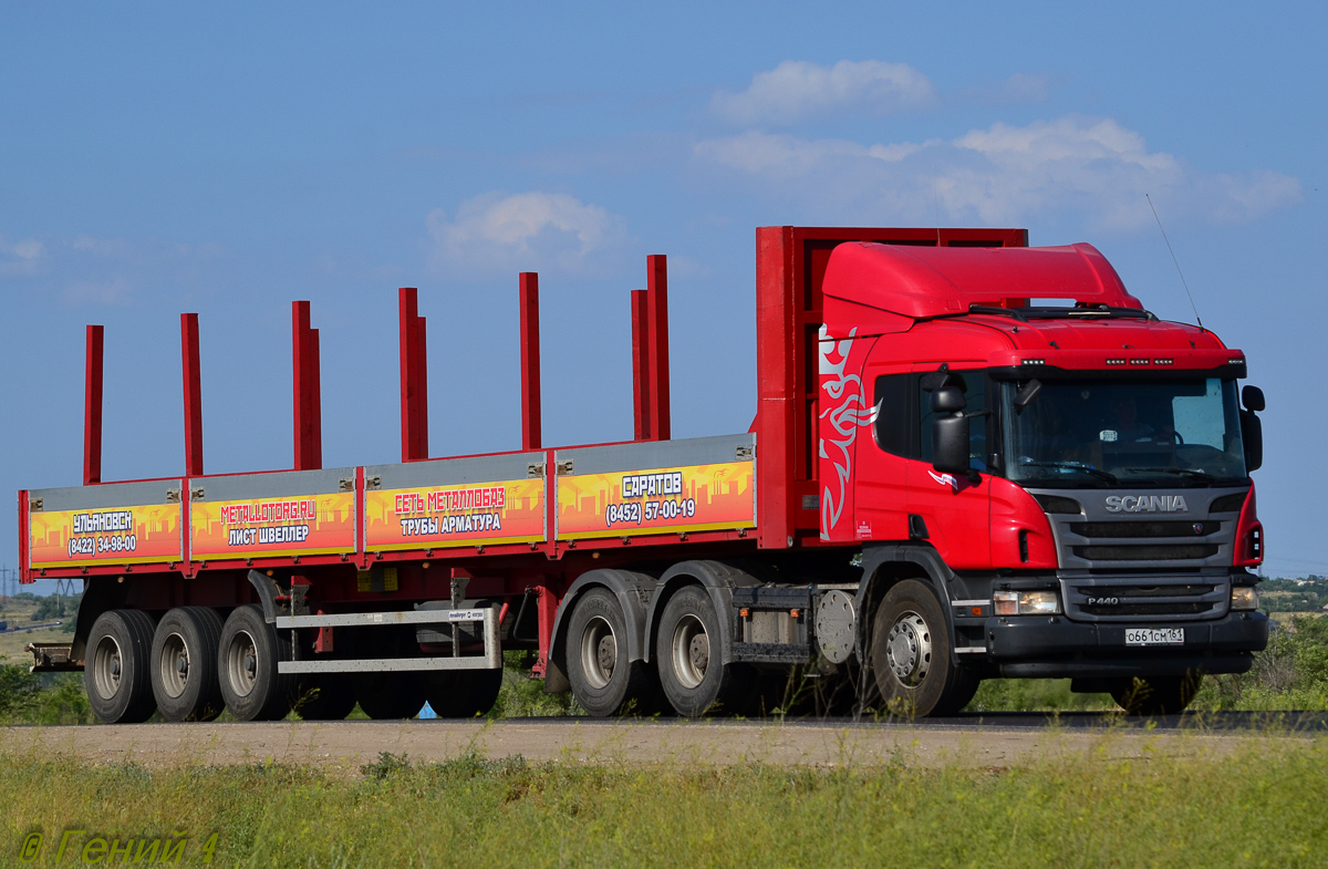 Ростовская область, № О 661 СМ 161 — Scania ('2011) P440