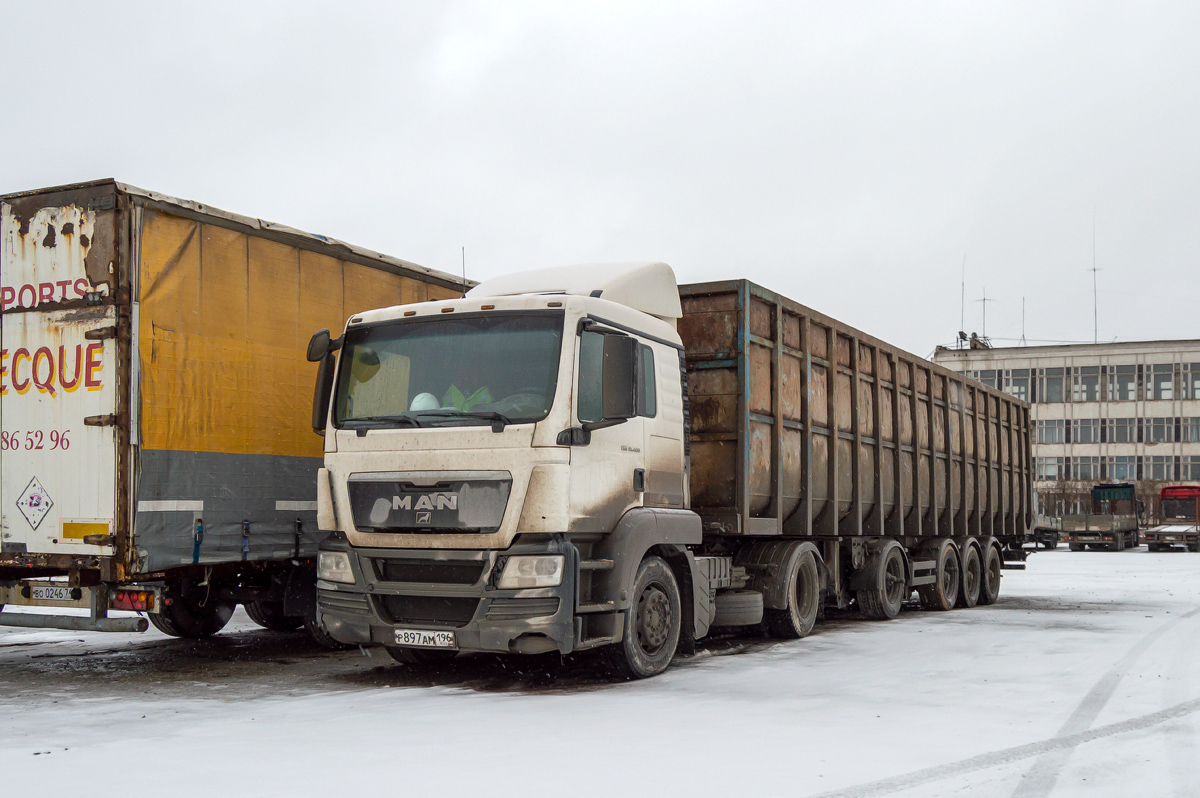 Свердловская область, № Р 897 АМ 196 — MAN TGS 19.400