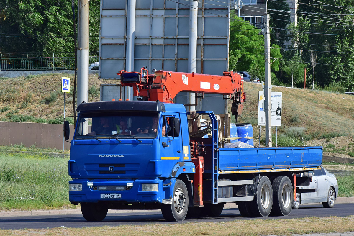 Волгоградская область, № Н 022 СМ 46 — КамАЗ-65117-N3(78)