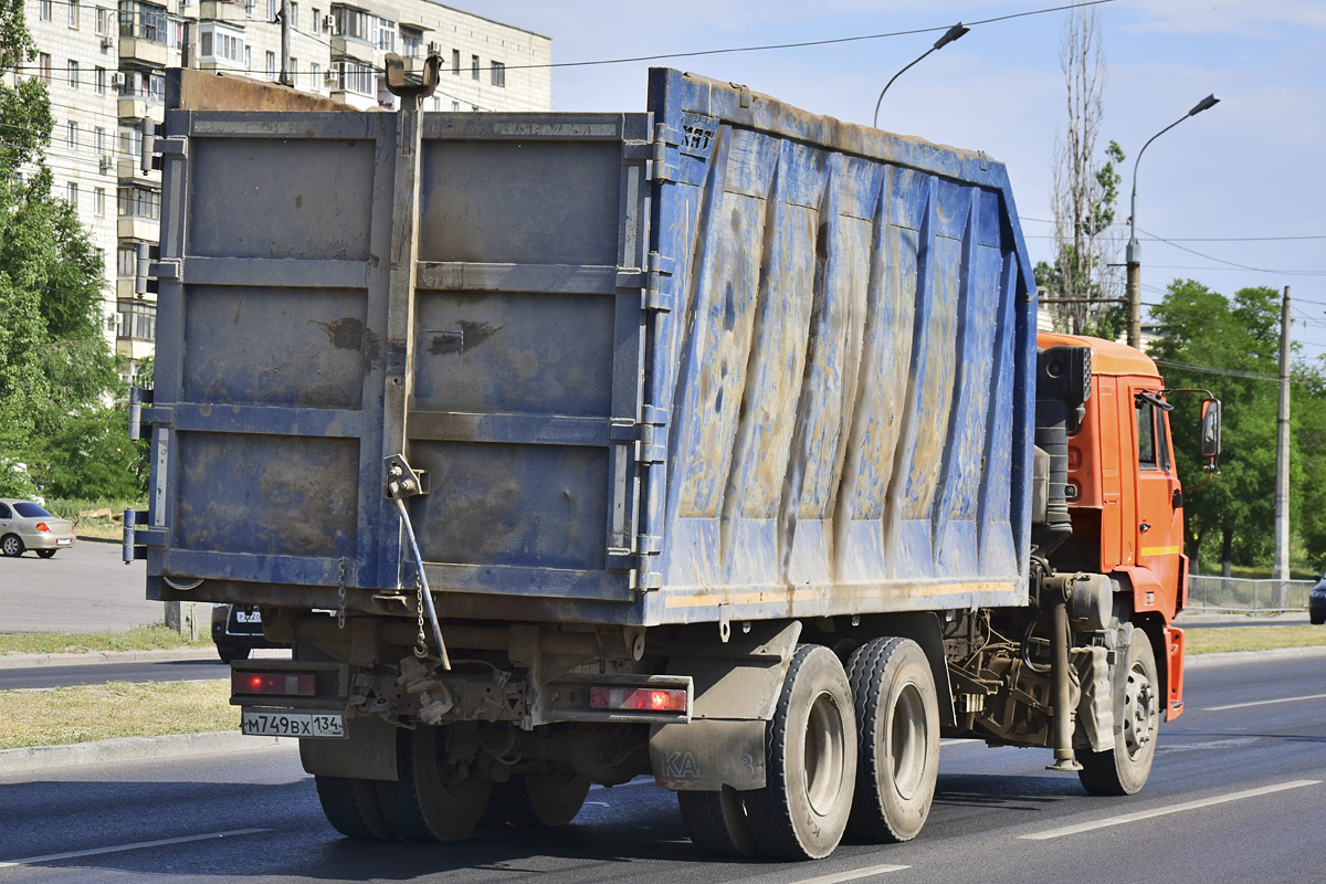 Волгоградская область, № М 749 ВХ 134 — КамАЗ-65115-A4(23)