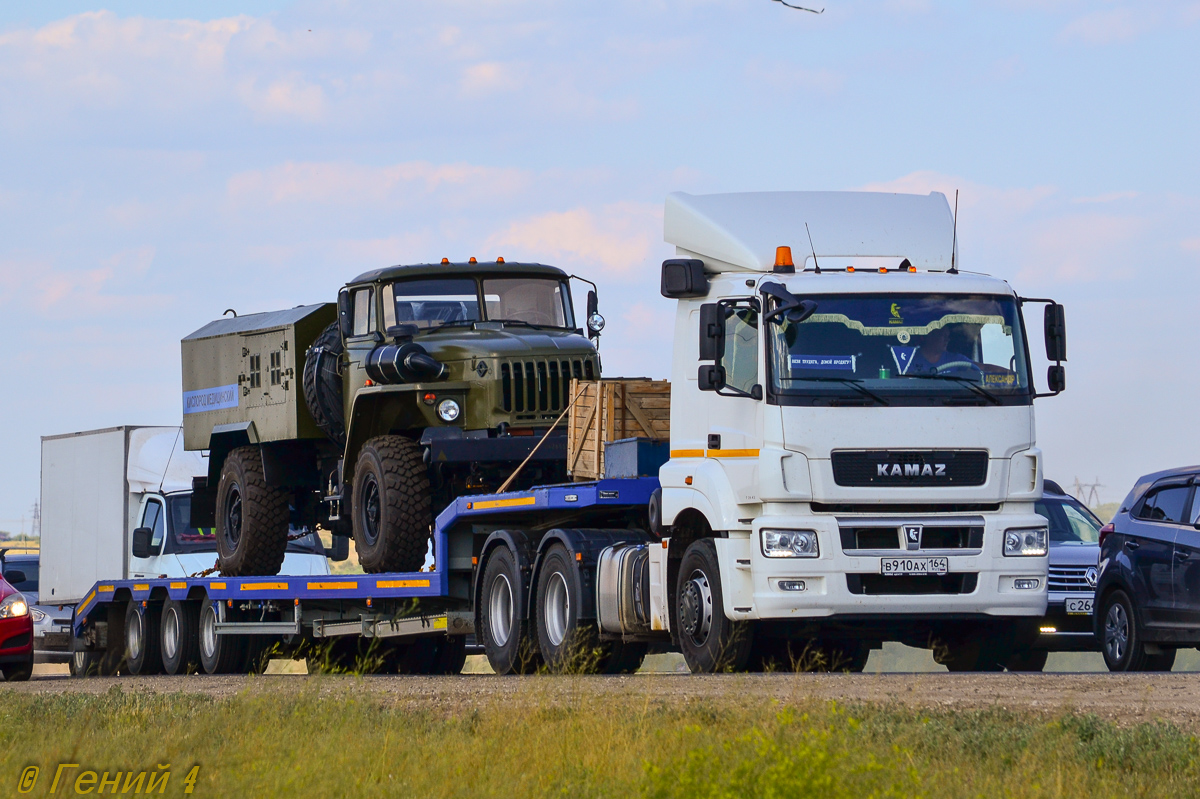 Саратовская область, № В 910 АХ 164 — КамАЗ-65206-T5(68)