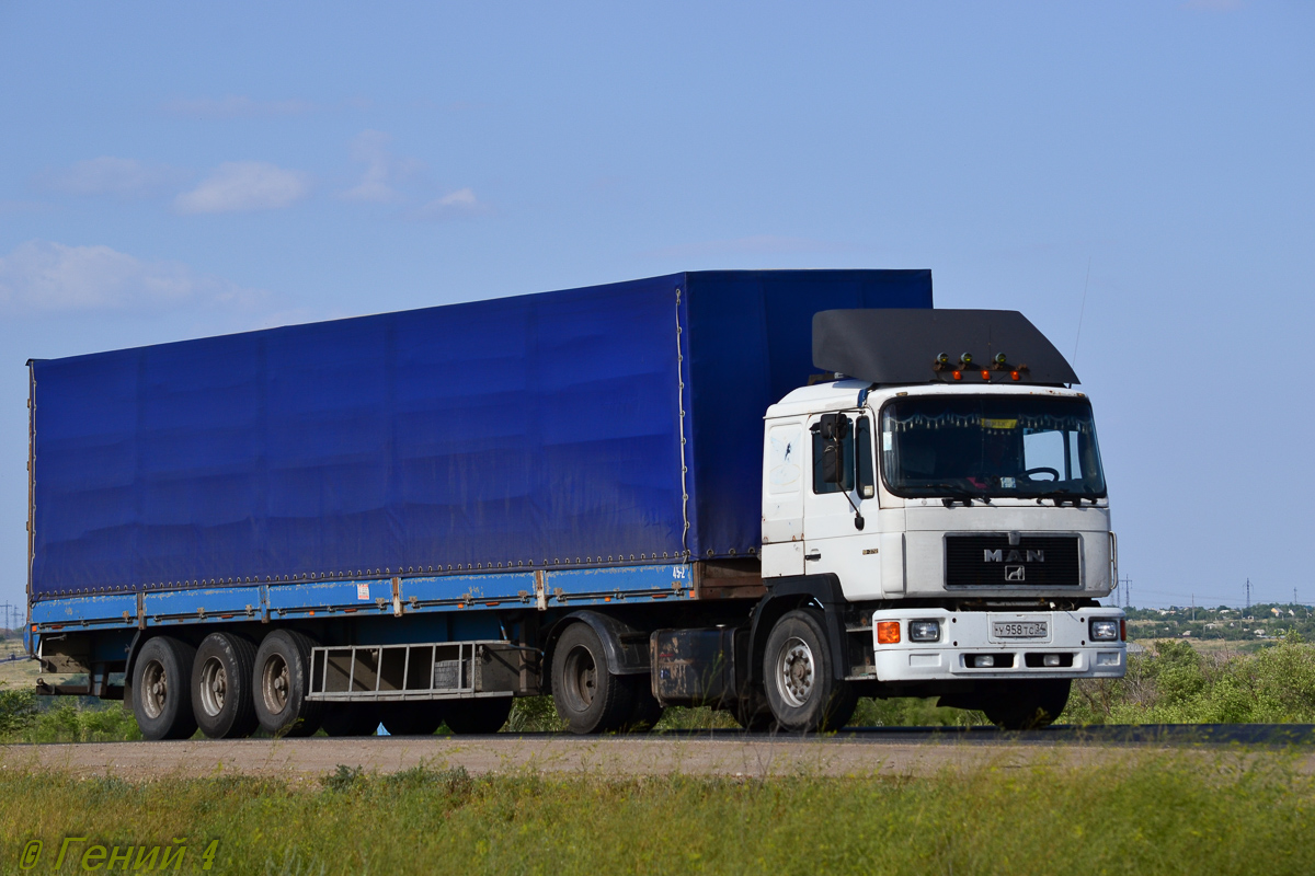 Волгоградская область, № У 958 ТС 34 — MAN F90 19.372