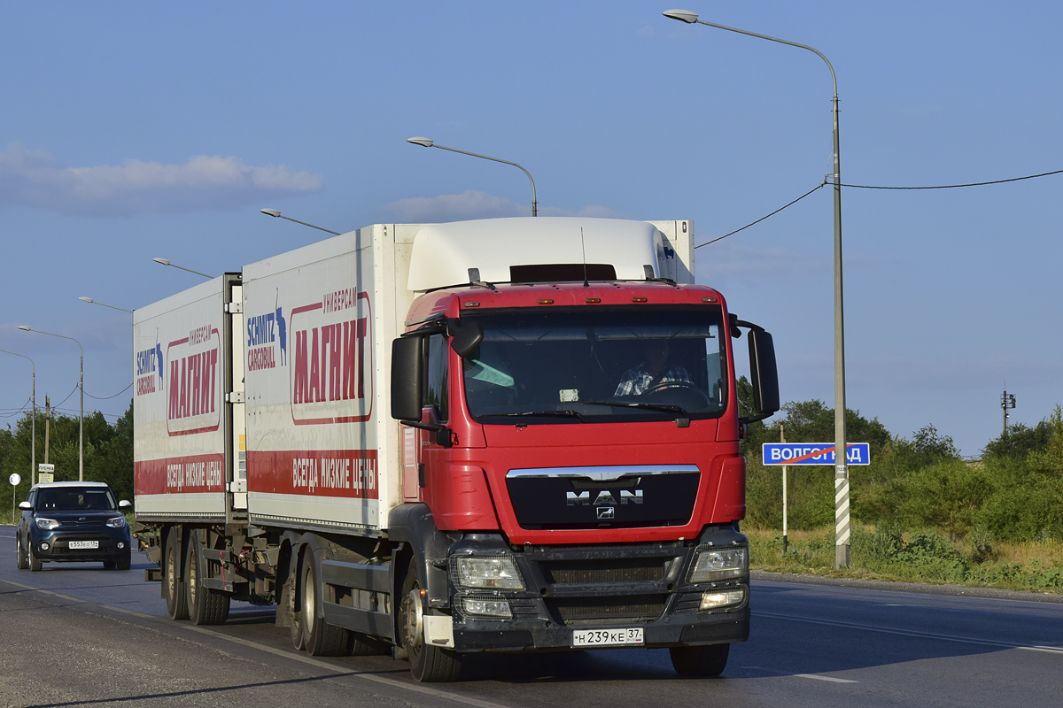 Волгоградская область, № Н 239 КЕ 37 — MAN TGS 26.350