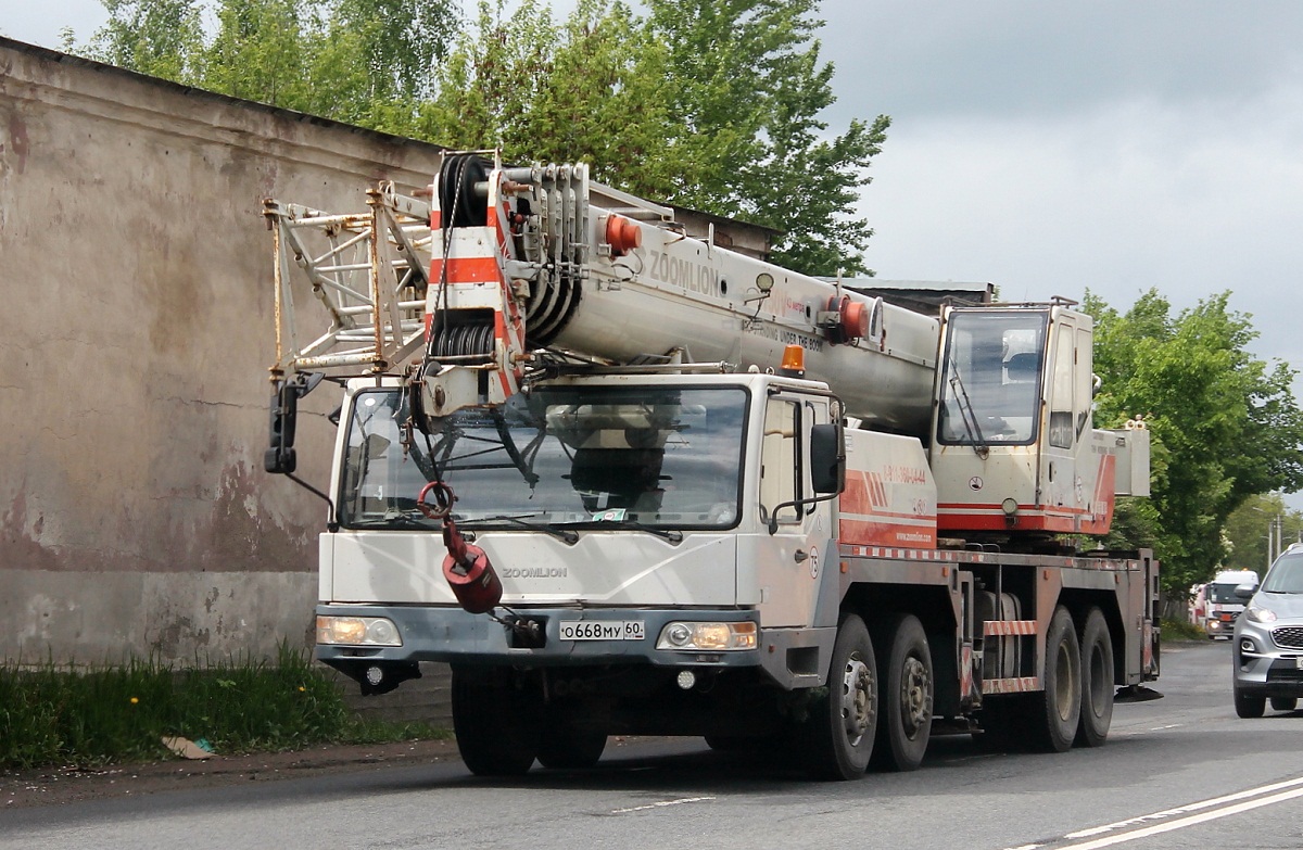 Псковская область, № О 668 МУ 60 — Zoomlion ZLJ5419JQZ50V