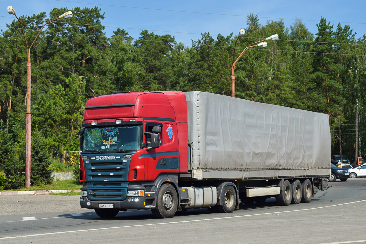 Витебская область, № АК 7166-2 — Scania ('2004) R420