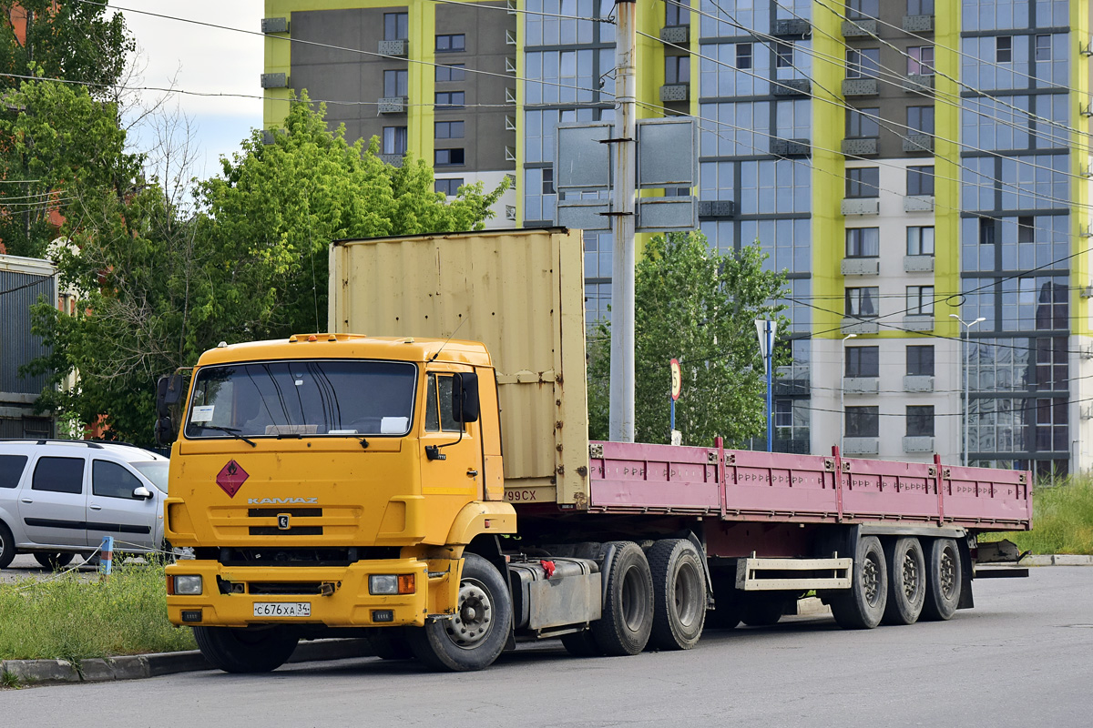 Волгоградская область, № С 676 ХА 34 — КамАЗ-65116-N3(78)