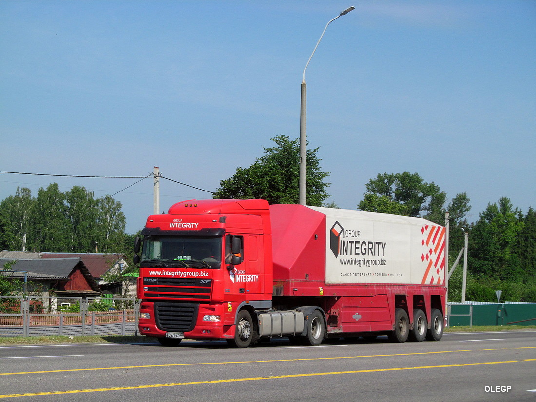 Санкт-Петербург, № В 527 РА 178 — DAF XF105 FT