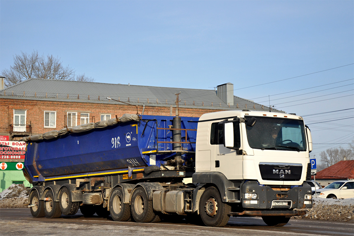 Алтайский край, № Х 295 НВ 96 — MAN TGS 33.440