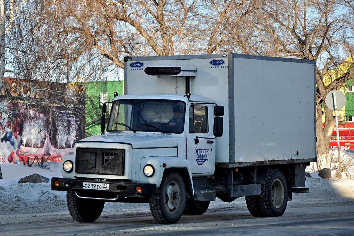 Алтайский край, № Е 219 ТС 22 — ГАЗ-3309