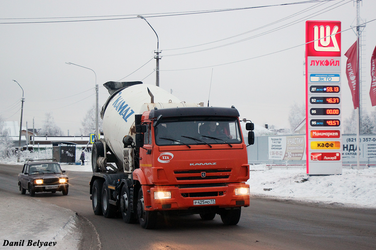 Коми, № Р 425 МО 11 — КамАЗ-6540-A5(48)