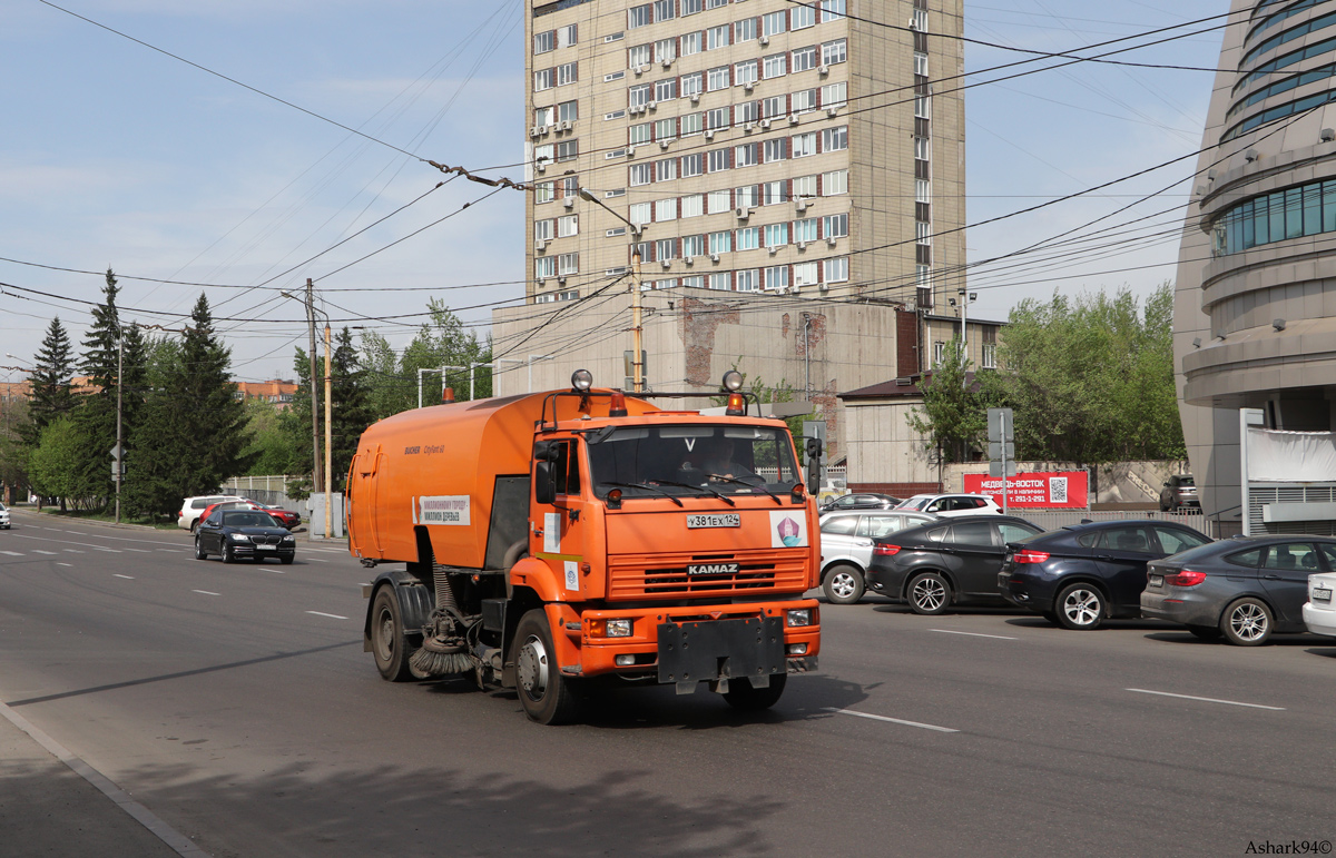 Красноярский край, № У 381 ЕХ 124 — КамАЗ-53605-D3(97)