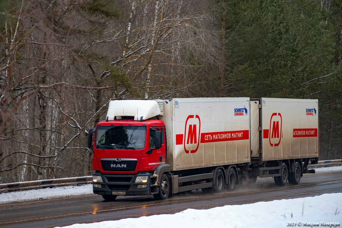 Тамбовская область, № О 700 ВА 68 — MAN TGS 28.360