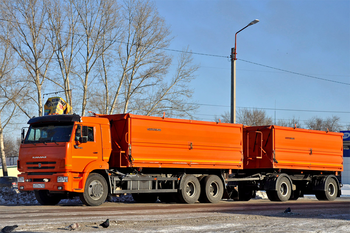 Алтайский край, № В 033 МА 122 — КамАЗ-65115-A5(48)