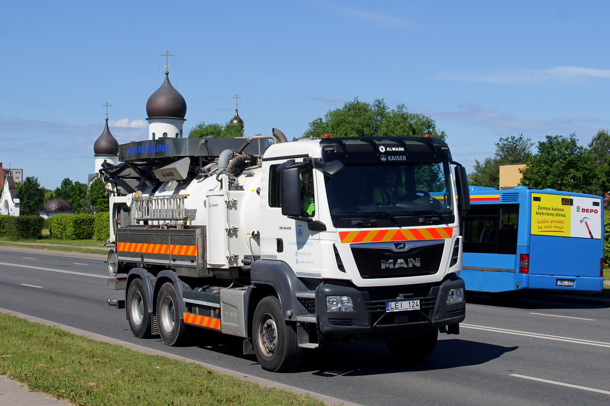 Литва, № LEI 124 — MAN TGS Euro 6 II (Общая модель)