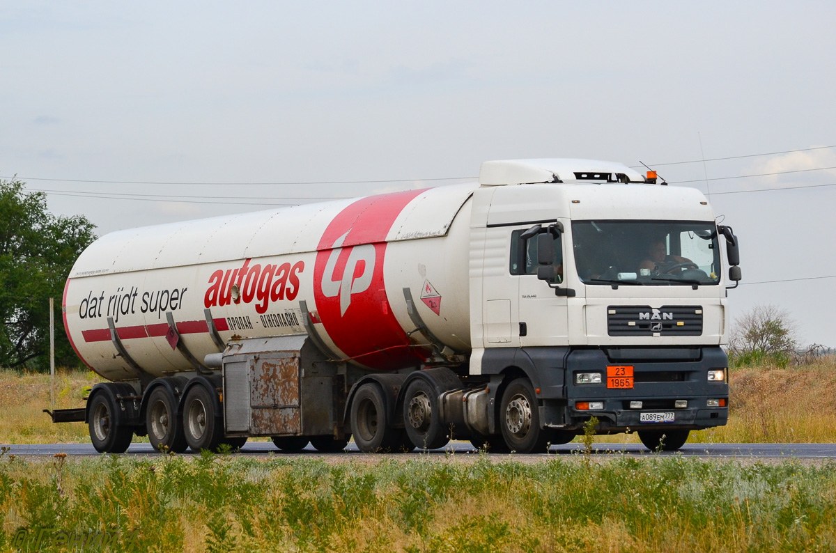 Москва, № А 089 ЕМ 777 — MAN TGA 26.440