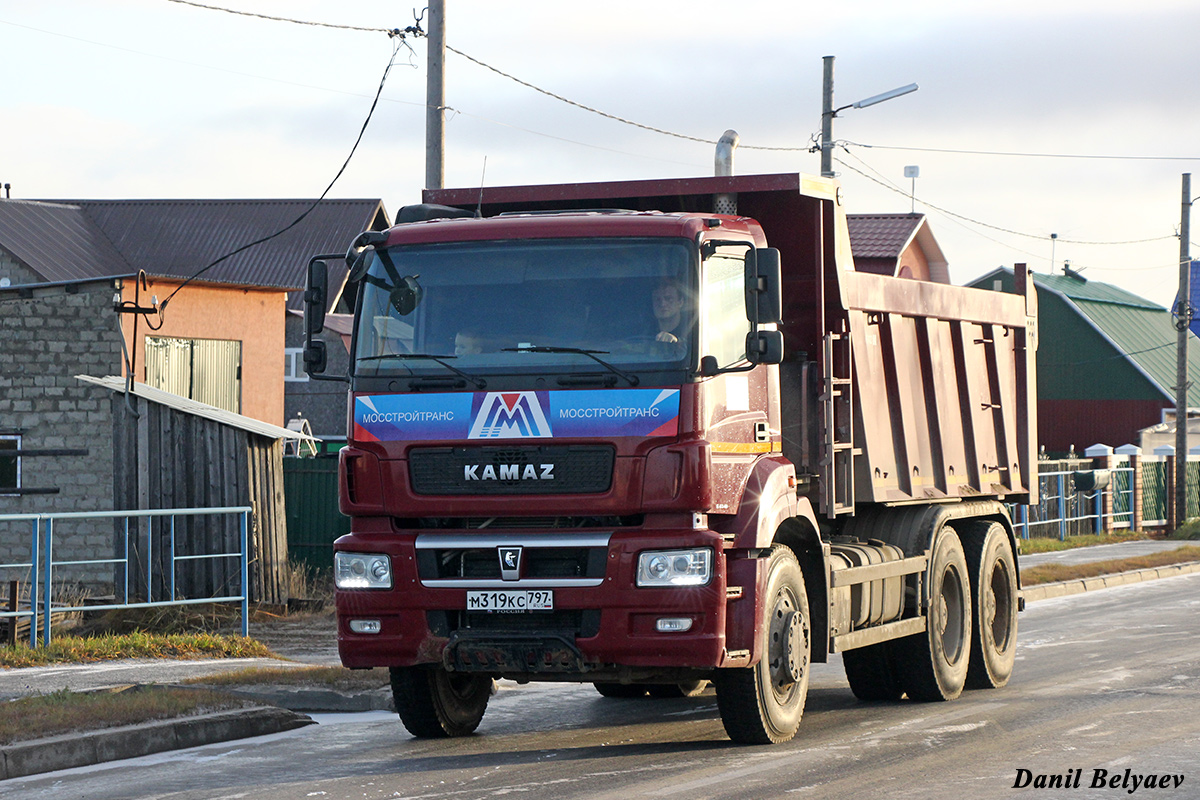 Москва, № М 319 КС 797 — КамАЗ-6580-S5(87)