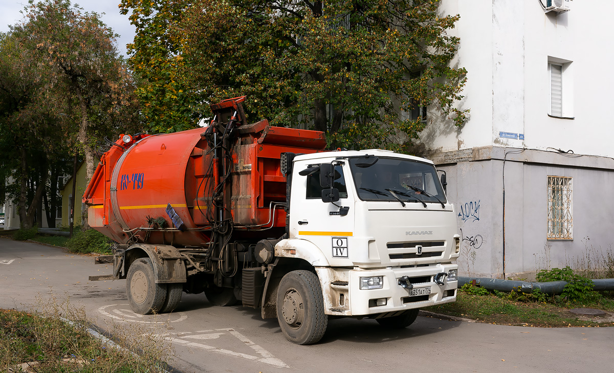 Челябинская область, № А 351 АТ 774 — КамАЗ-53605-A5(48)