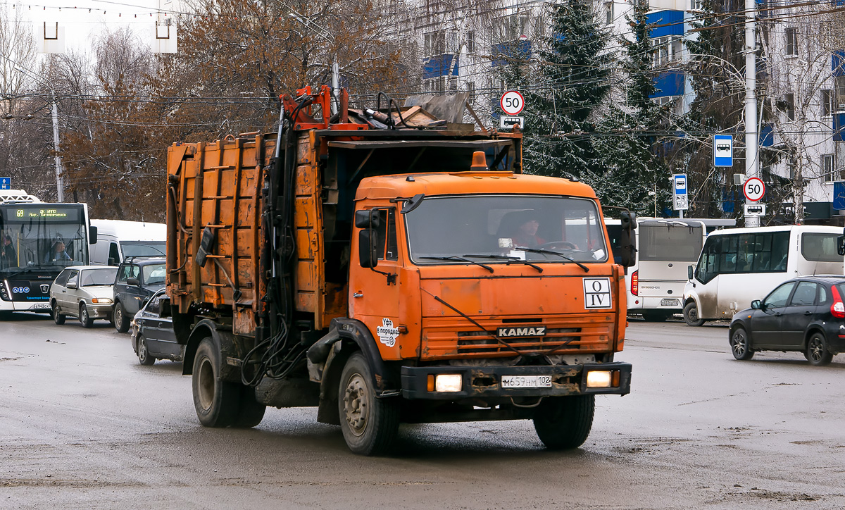 Башкортостан, № М 659 НМ 102 — КамАЗ-43253-H3(99)