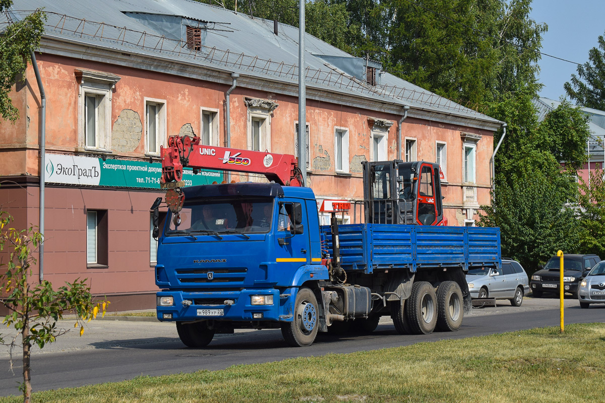 Алтайский край, № Н 989 УР 22 — КамАЗ-65117-A4(23)