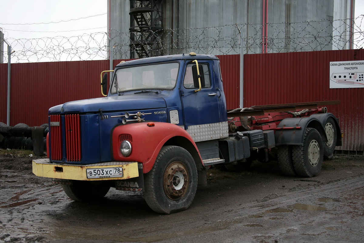 Санкт-Петербург, № В 503 ХС 78 — Scania  (общая модель)