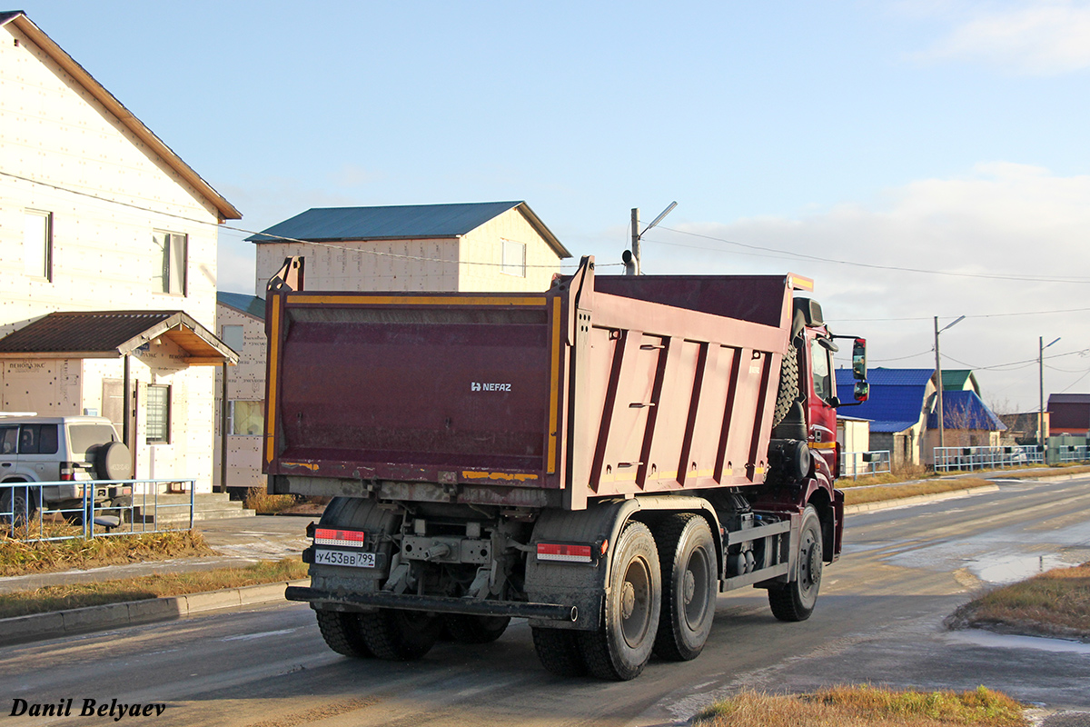 Москва, № У 453 ВВ 799 — КамАЗ-6580-S5(87)