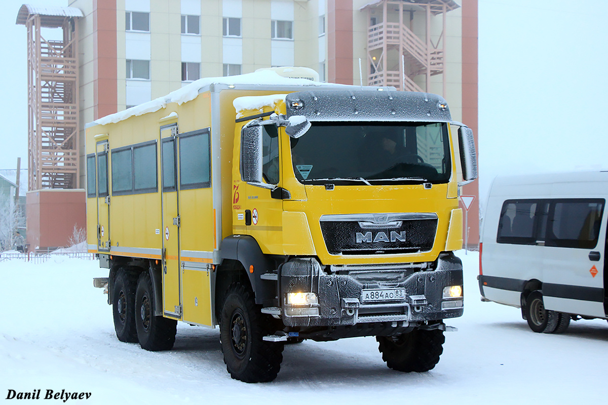 Ненецкий автономный округ, № А 884 АО 83 — MAN TGS 33.400