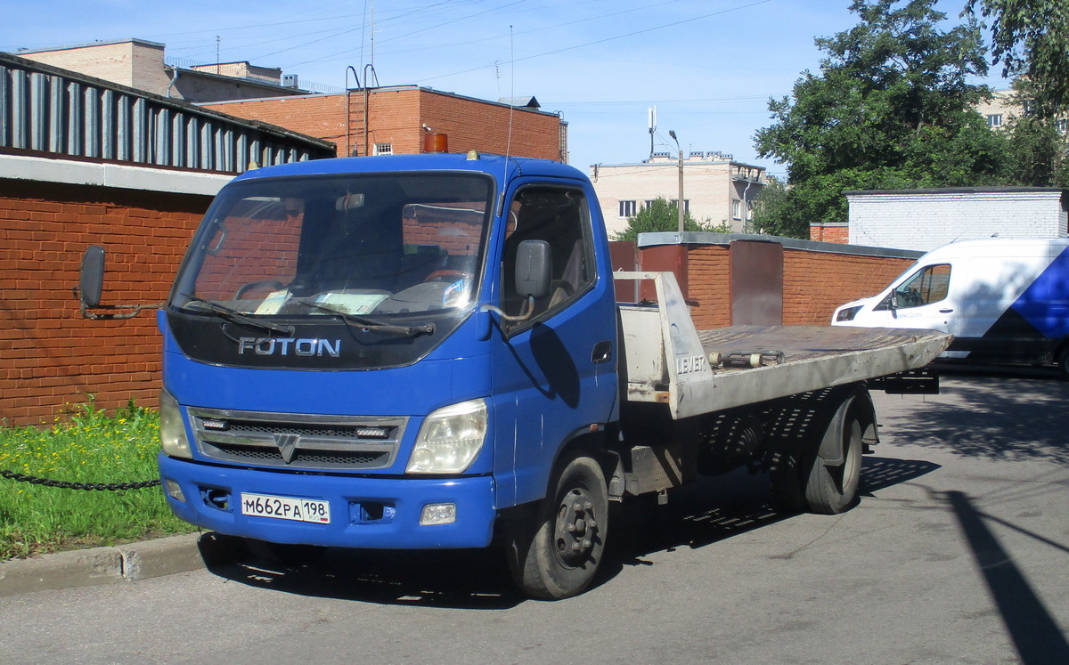 Санкт-Петербург, № М 662 РА 198 — Foton Aumark TX / Ollin (общая модель)