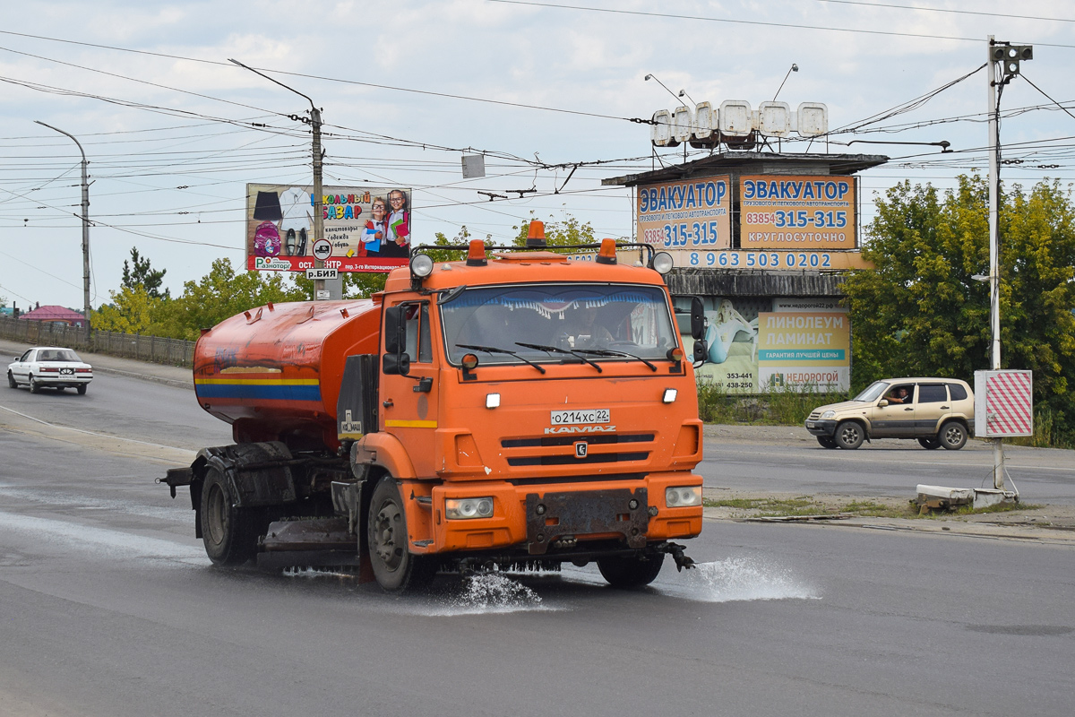 Алтайский край, № О 214 ХС 22 — КамАЗ-43253-H3(99)