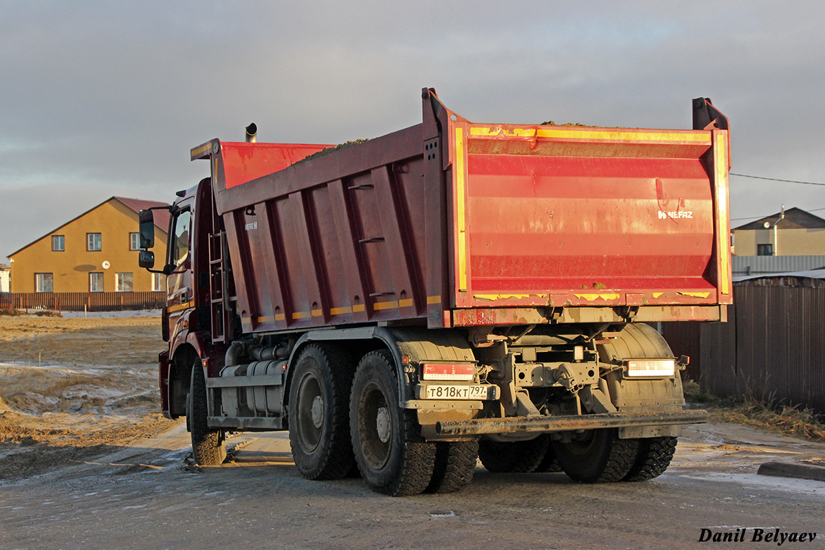 Москва, № Т 818 КТ 797 — КамАЗ-6580-S5(87)