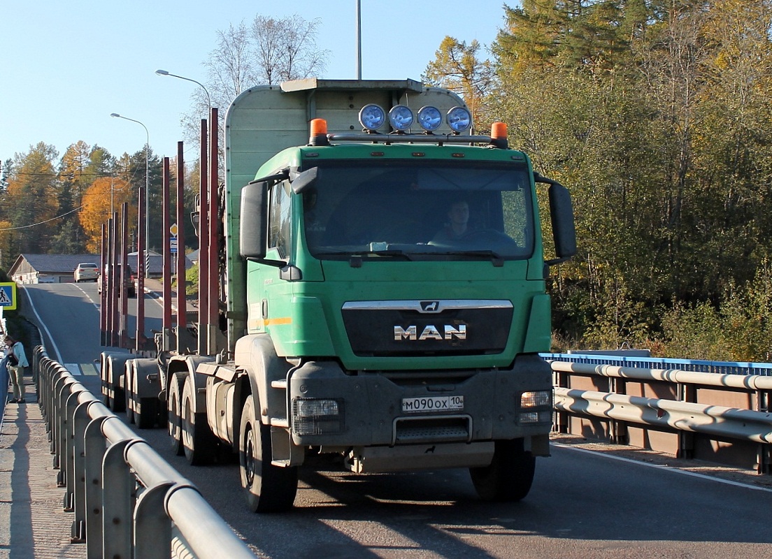 Карелия, № М 090 ОХ 10 — MAN TGS 33.480