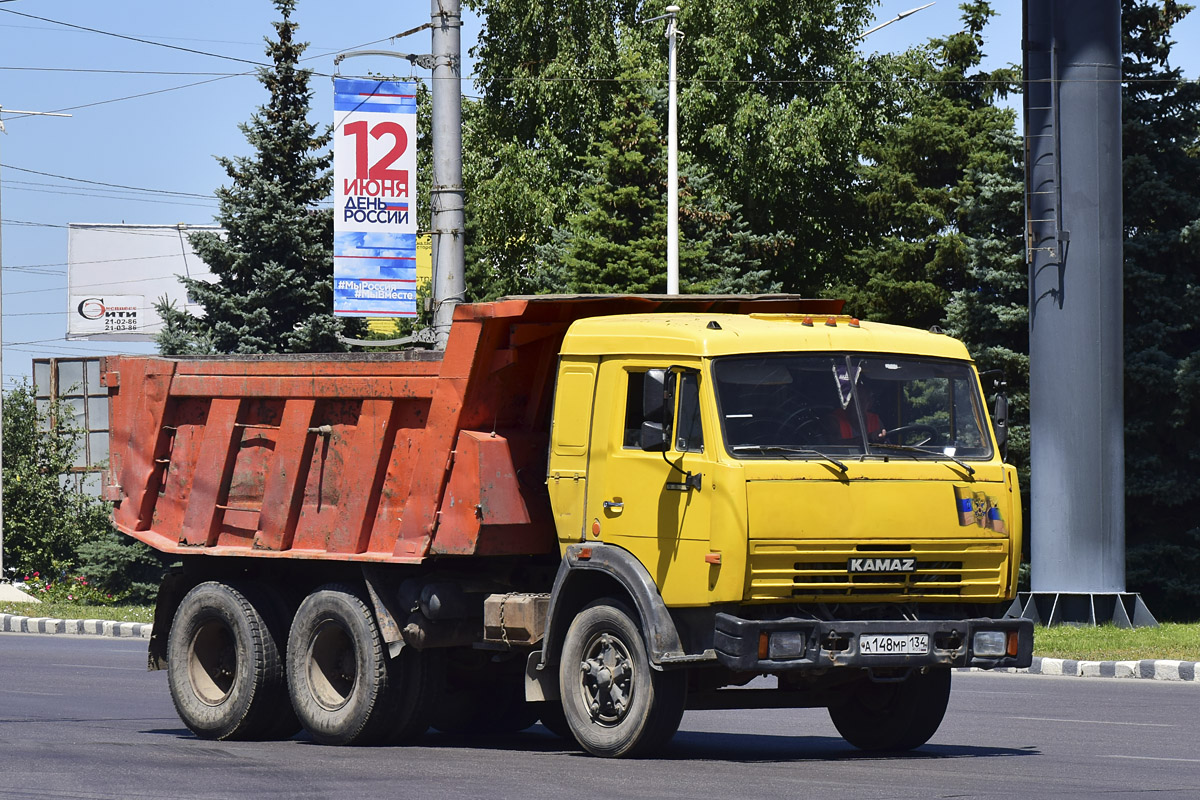 Волгоградская область, № А 148 МР 134 — КамАЗ-5410