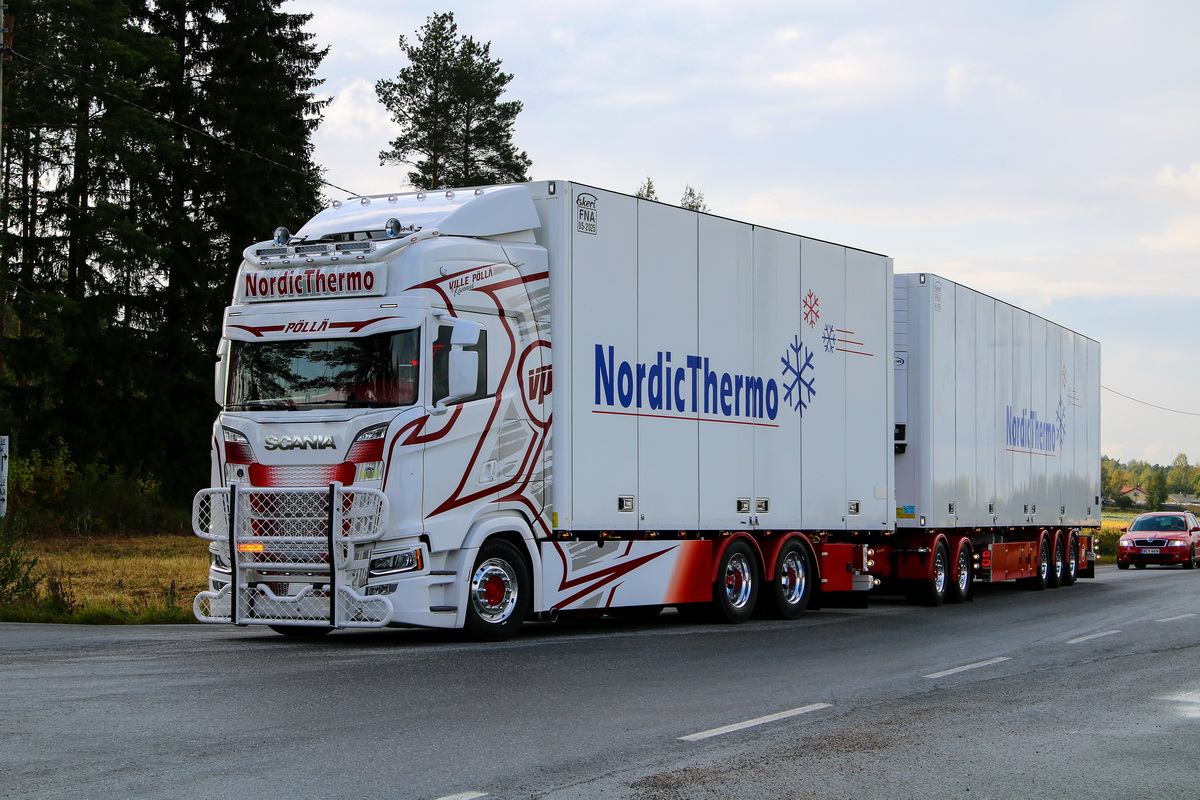 Финляндия, № CNA-710 — Scania ('2016) S-Series (общ. м); Финляндия — Power Truck Show 2019