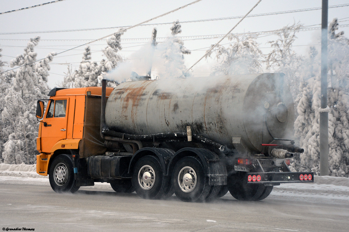 Саха (Якутия), № М 849 КК 142 — КамАЗ-65116-N3(78)
