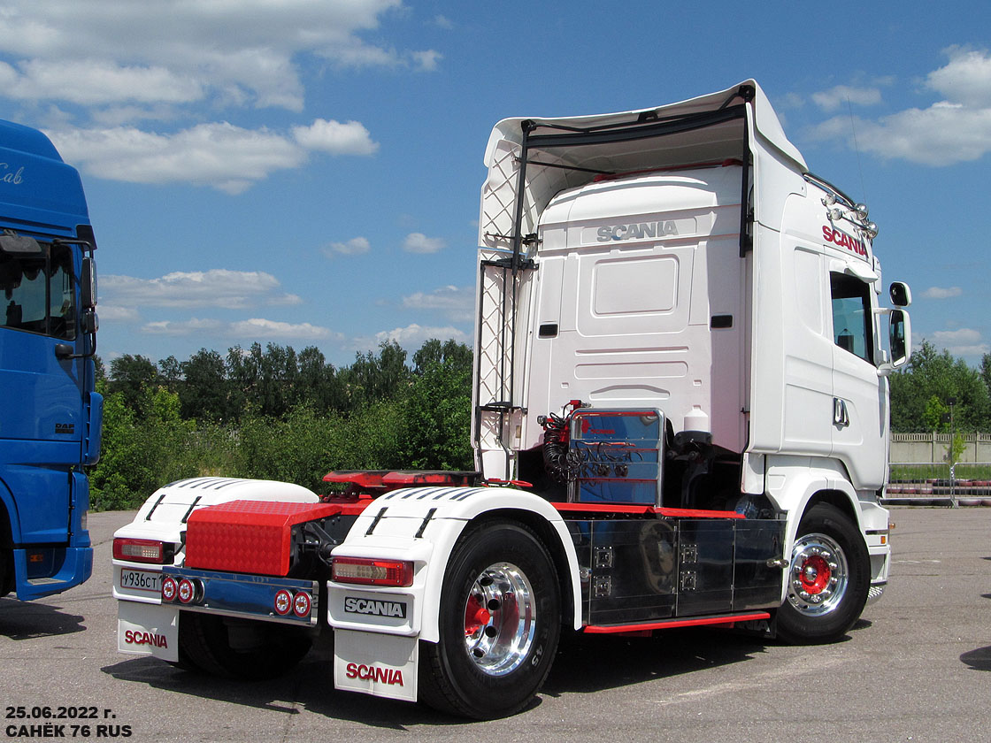 Краснодарский край, № У 936 СТ 123 — Scania ('2004) R420; Московская область — Фестиваль Truckfest 2022