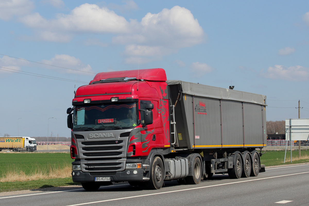 Польша, № BS 43722 — Scania ('2009) G440