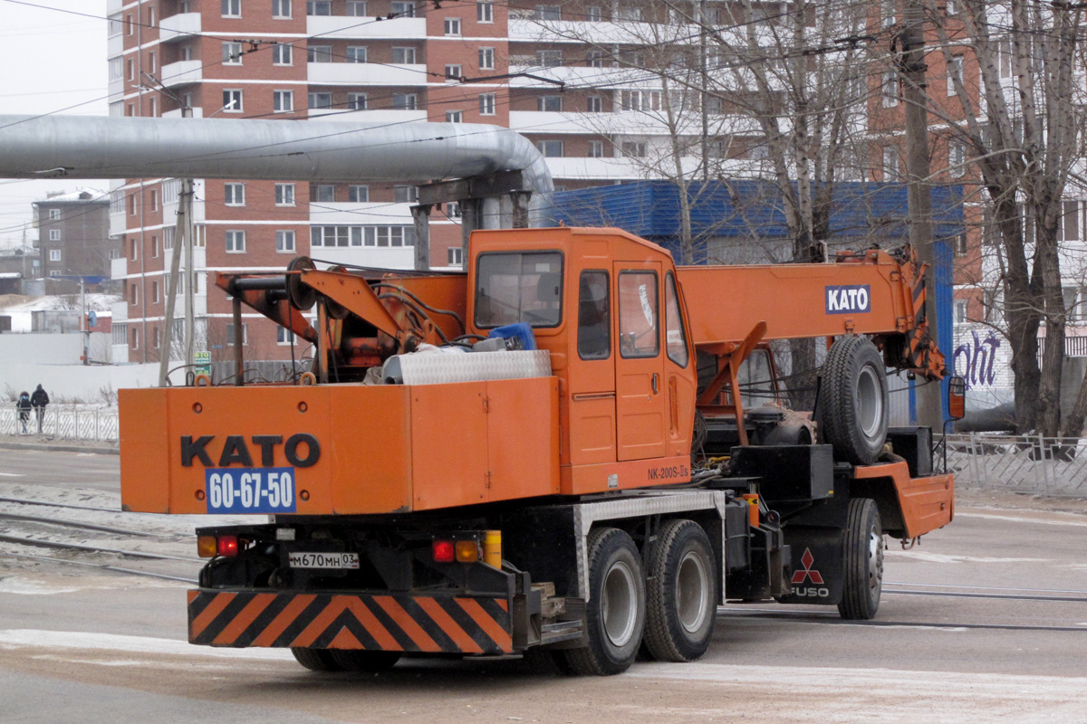 Бурятия, № М 670 МН 03 — Mitsubishi Fuso K203