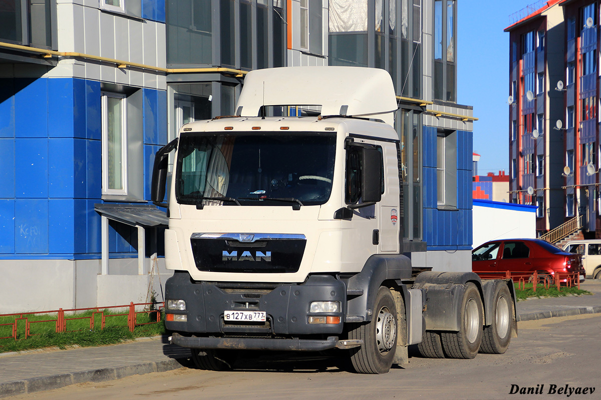 Москва, № В 127 ХВ 777 — MAN TGS 26.400