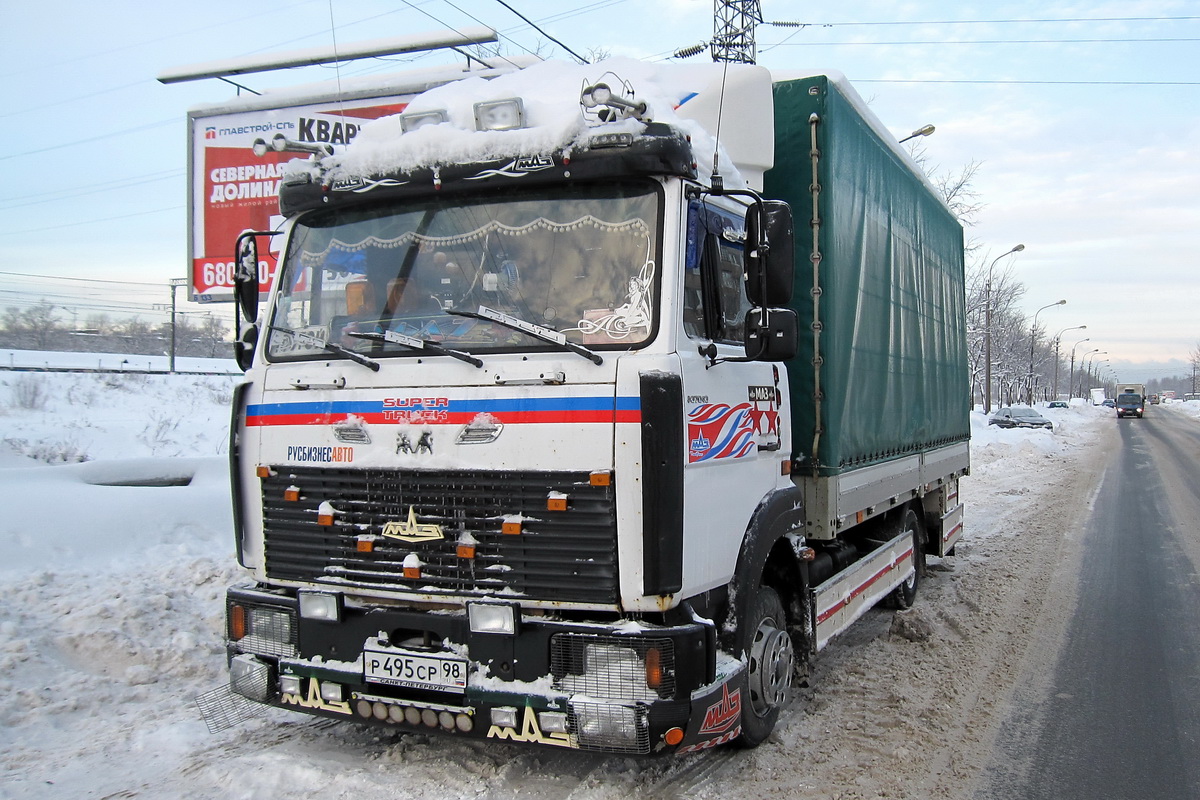Санкт-Петербург, № Р 495 СР 98 — МАЗ-437043