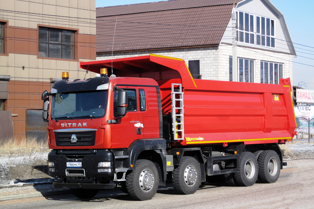 Бурятия, № О 966 МХ 03 — Sitrak C7H ZZ3316