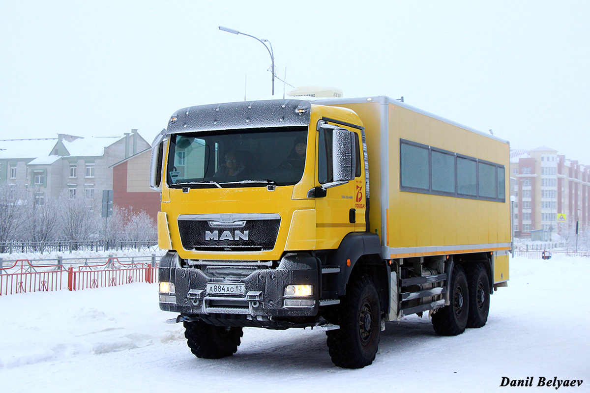 Ненецкий автономный округ, № А 884 АО 83 — MAN TGS 33.400