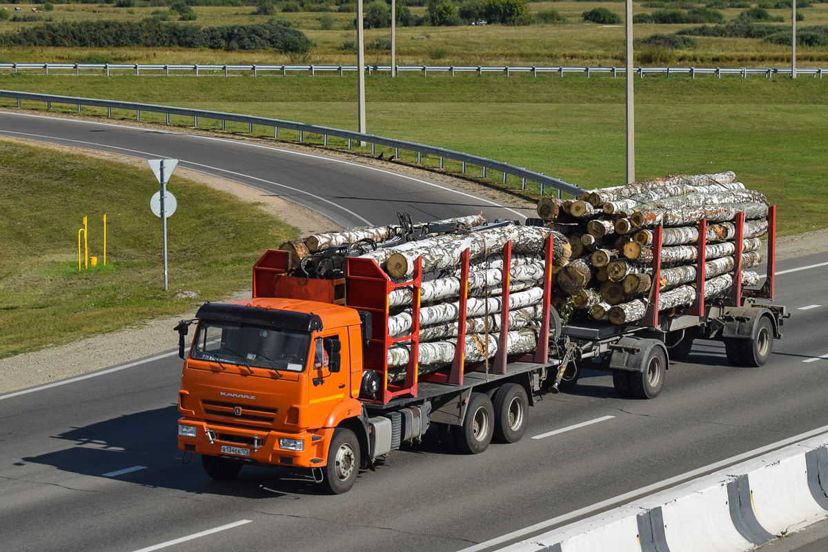 Алтайский край, № В 134 ЕК 122 — КамАЗ-65111-50