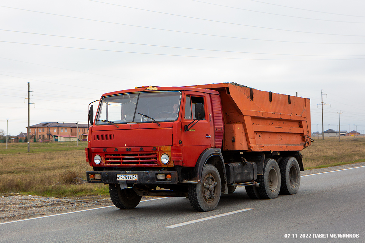 Северная Осетия, № О 375 АА 26 — КамАЗ-5410