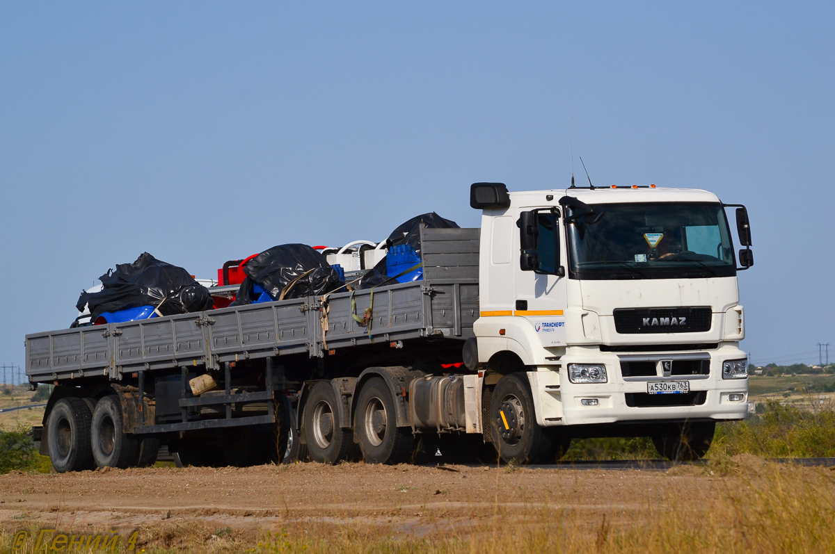 Волгоградская область, № А 530 КВ 763 — КамАЗ-65806-T5(68)