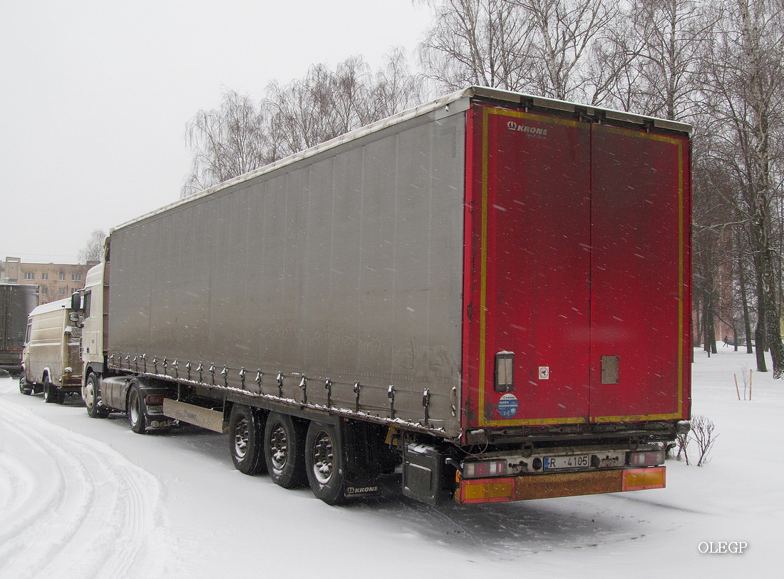 Латвия, № R-4105 — Krone SDP 27 Profi Liner / SDP 24
